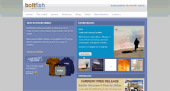 Desktop Screenshot of boltfish.co.uk
