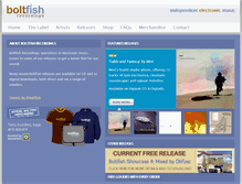 Tablet Screenshot of boltfish.co.uk